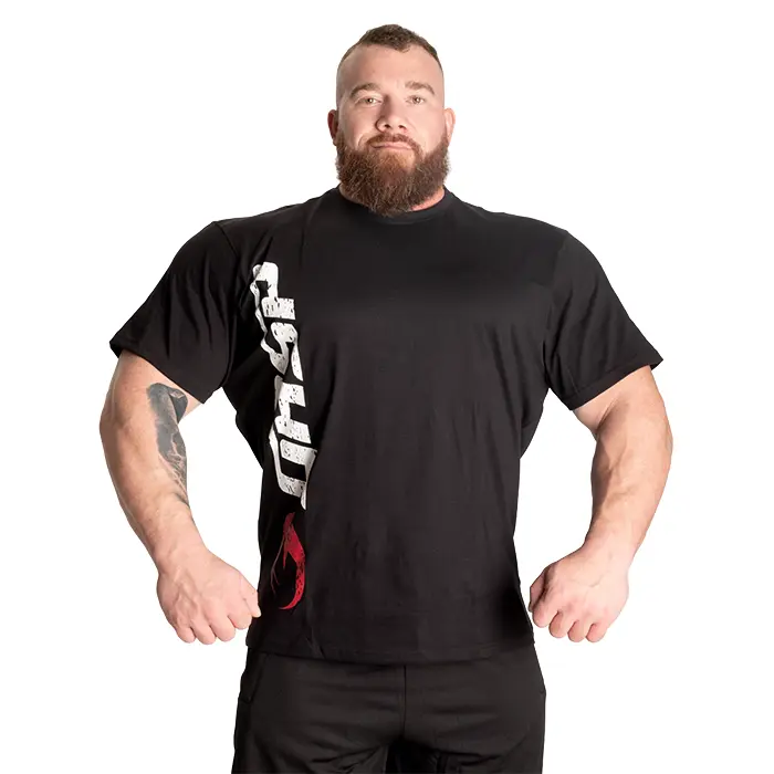 GASP Original Tee, Black/Red