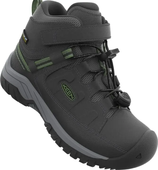 Keen Footwear Keen Footwear Kids Targhee Mid WP Black-Campsite