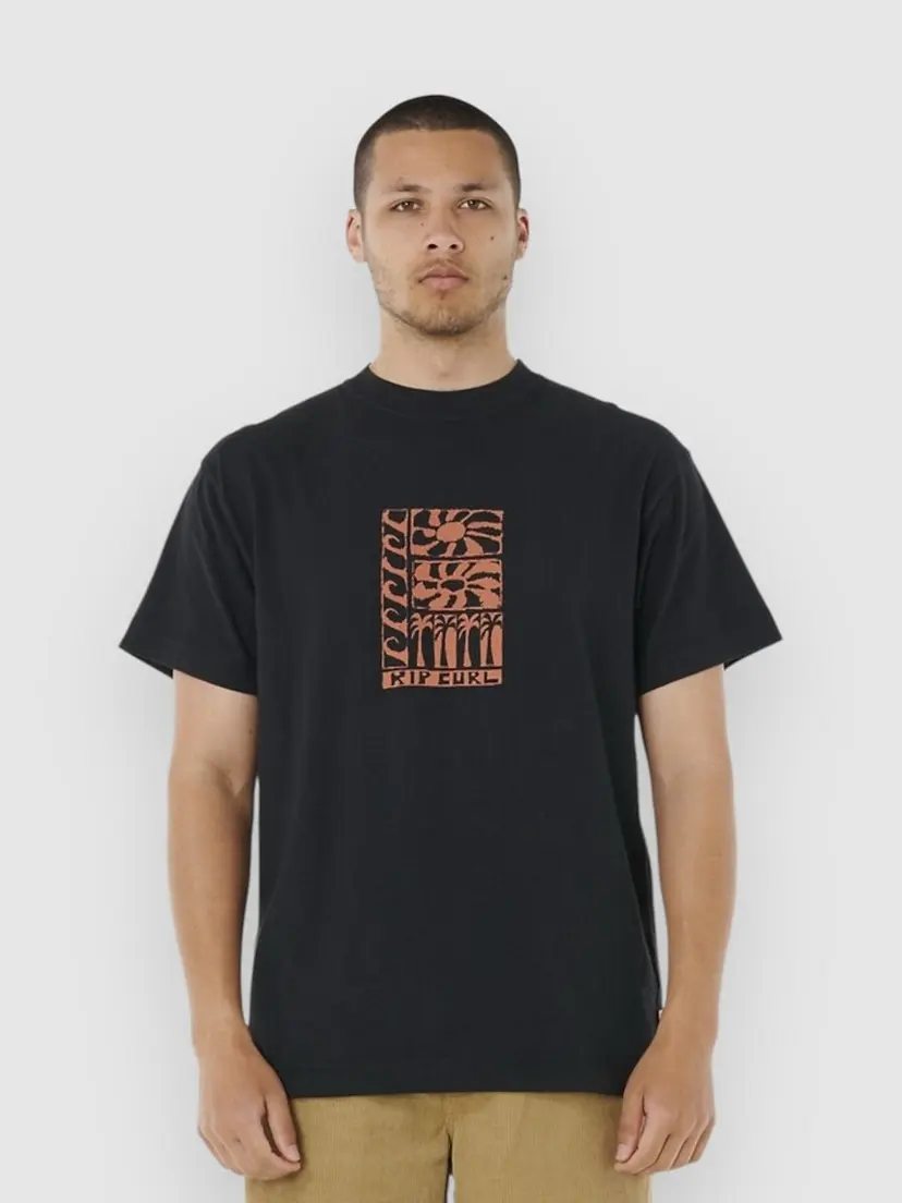 Rip Curl Rip Curl Aots Ty Williams Stacked T-skjorte svart