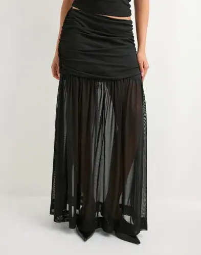 Neo Noir Neo Noir - Svart - Mori Layered Skirt