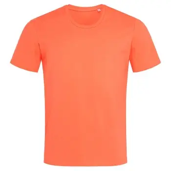 Stedman Stedman Clive Relaxed Men Crew Neck Aprikos ringspunnet bomull XX-Large Herre