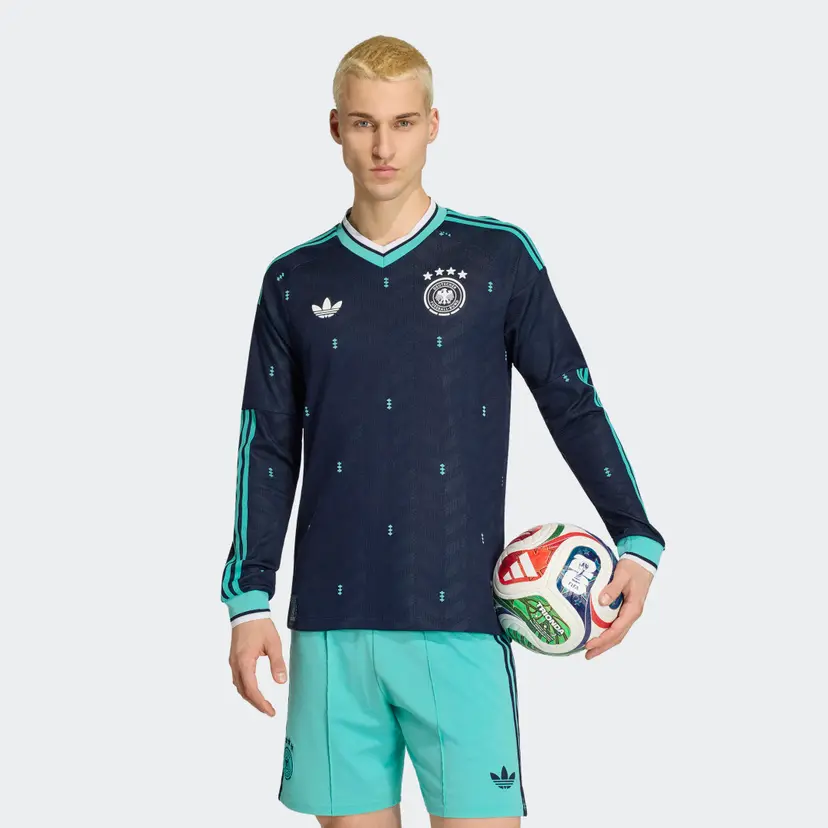 Adidas Tyskland 26 Authentic Long Sleeve Bortetrøye