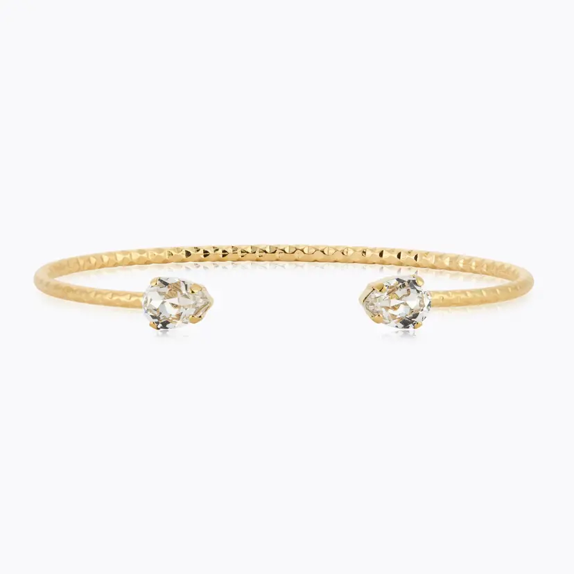 Caroline Svedbom Amelia Bracelet Gold Crystal