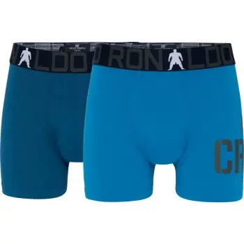 CR7 Cristiano Ronaldo CR7 Cristiano Ronaldo 2P Boys Trunk Briefs Blå bomull 116/128