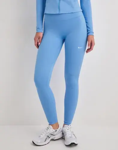 Nike Nike - Blå - W Nk Df One Hr Tight Useam