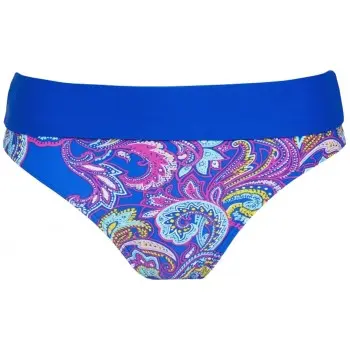 Abecita Abecita Paisley Folded Brief Blå Mønster 38 Dame