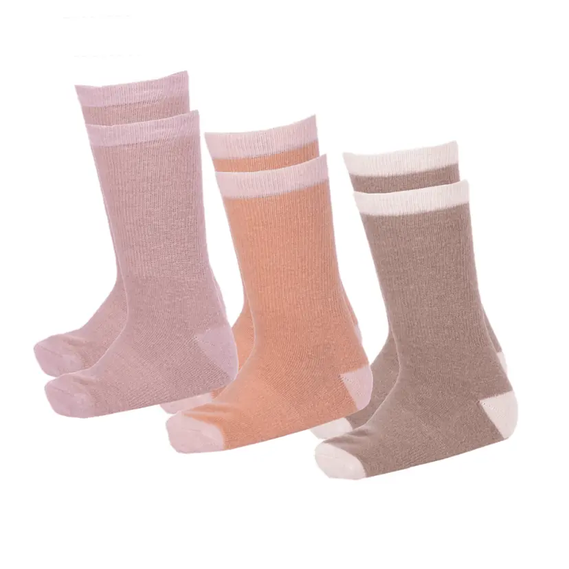 Bruse Bruse ullsokker Edland 3pk, Pink Mix