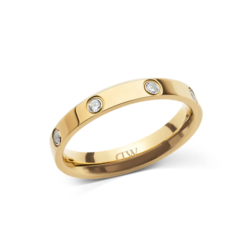 Daniel Wellington Gold Ring Classic Lumine 4 Mm | DW