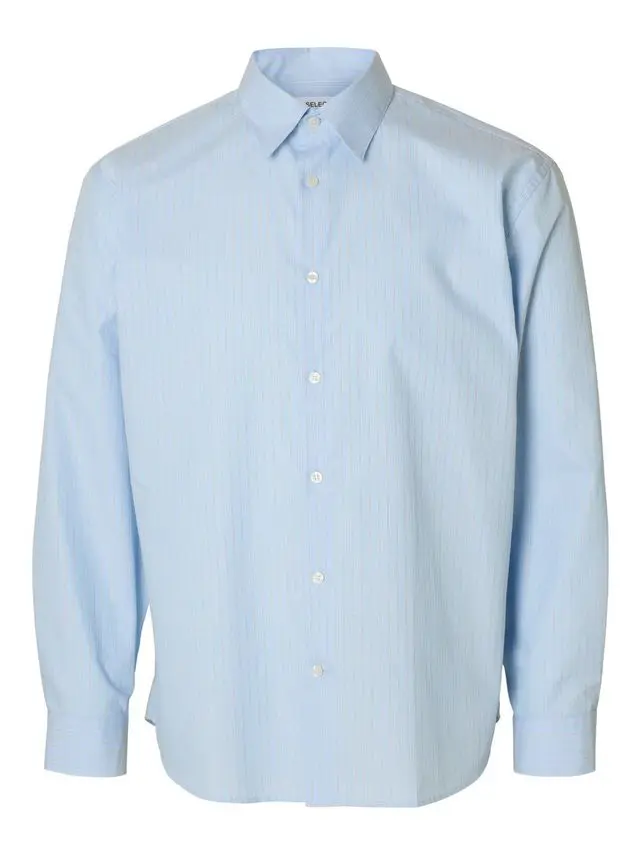 SELECTED SLHRLXBEN STRIPE LS SHIRT
