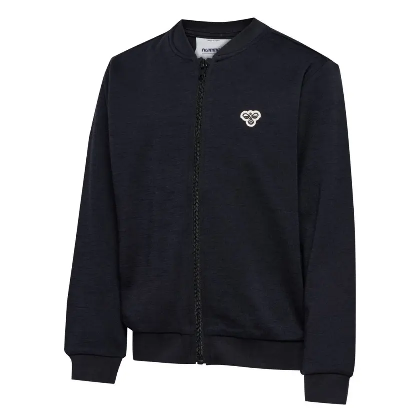 Hummel Barn Hummel - Ulljakke Zip Ull og Bomull Black