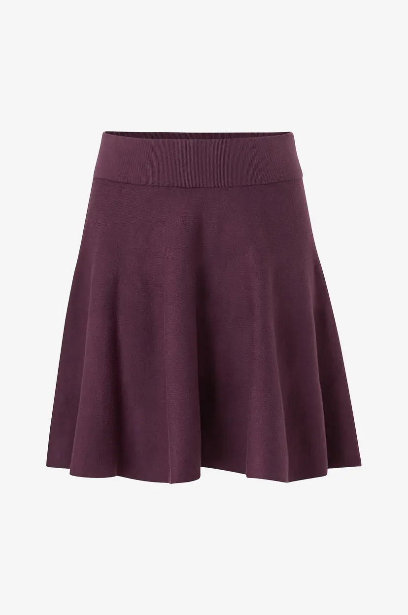 Zizzi Skjørt Mzoe Skater Skirt - Rød