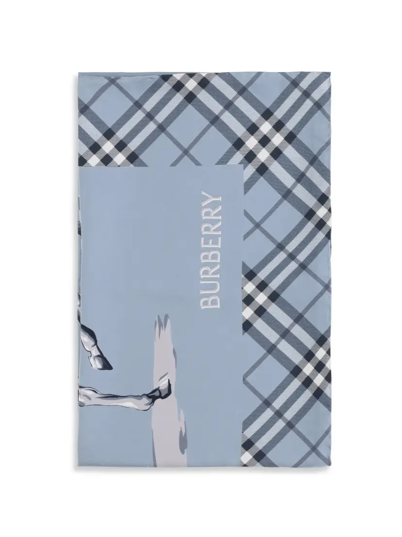 Burberry Burberry Skjerf – Blå