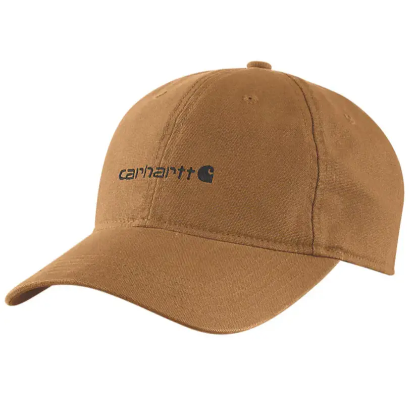 Carhartt Workwear Carhartt Workwear W's Canvas Embroidered Graphic Cap Carhartt Brown