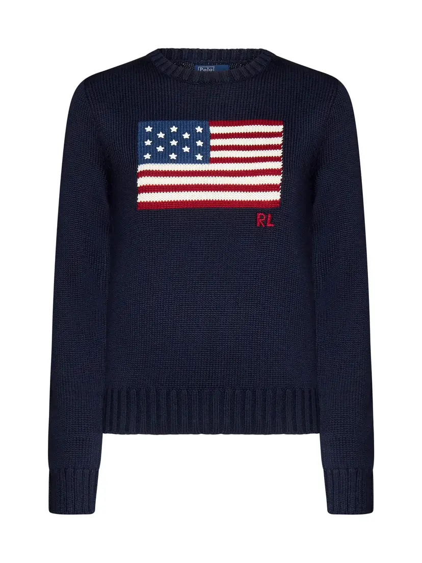 Ralph Lauren Ralph Lauren Strikkegensere – Blå
