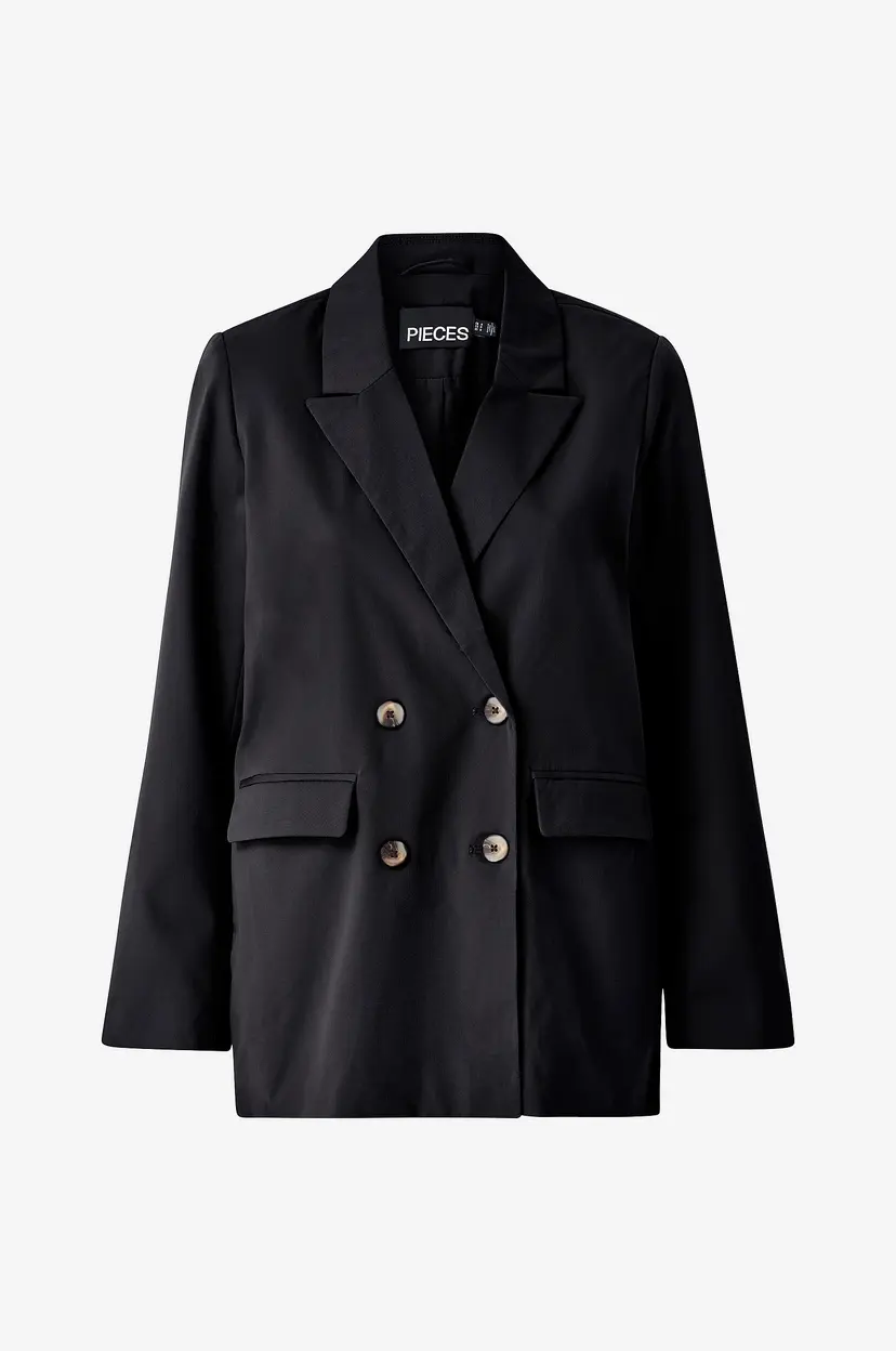 Pieces Blazer pcThelma LS Oversize Blazer - Svart