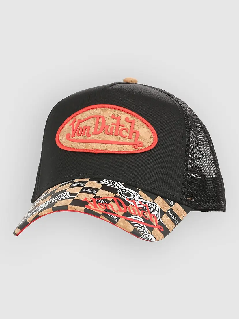 Von Dutch Von Dutch Corked Trucker Caps svart