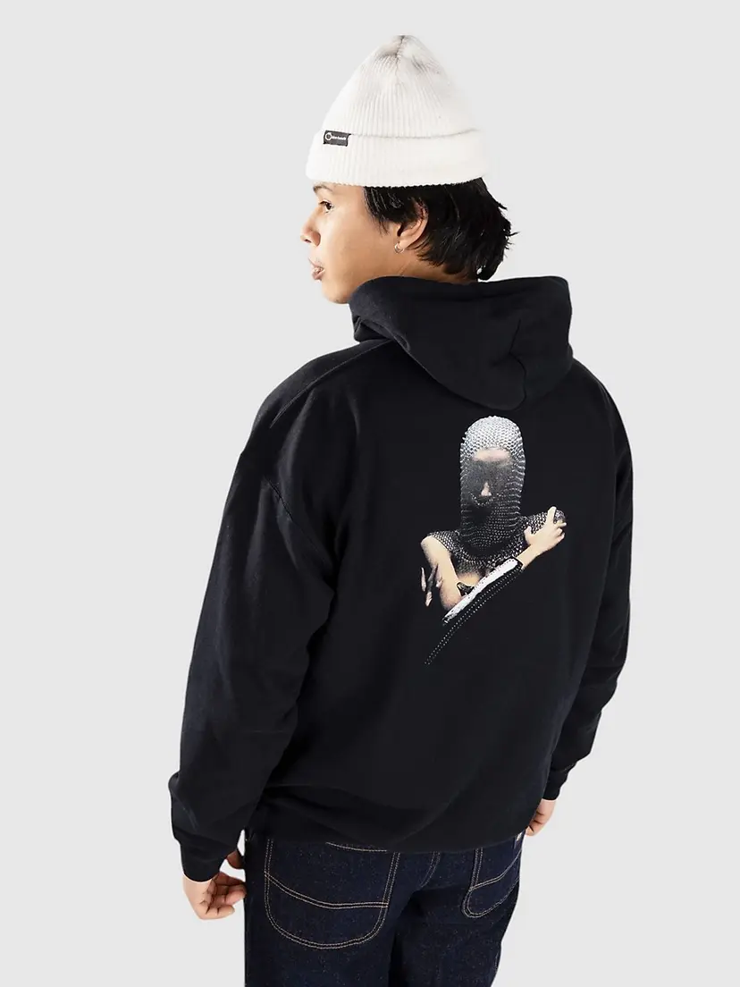 Hockey Skateboards Hockey Skateboards Black Crack Hettegenser svart