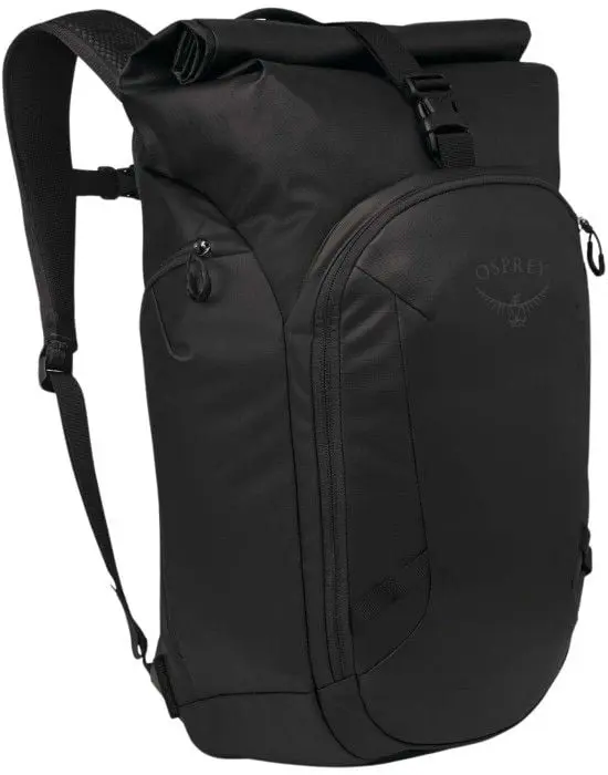 Osprey Osprey Transporter Roll Top Pack Raven Black/Black