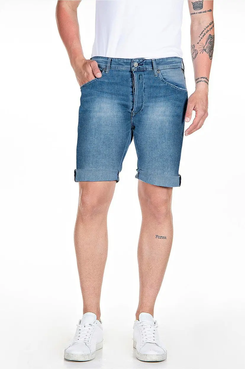 Replay Jeans-shorts Rbj.981 - Blå