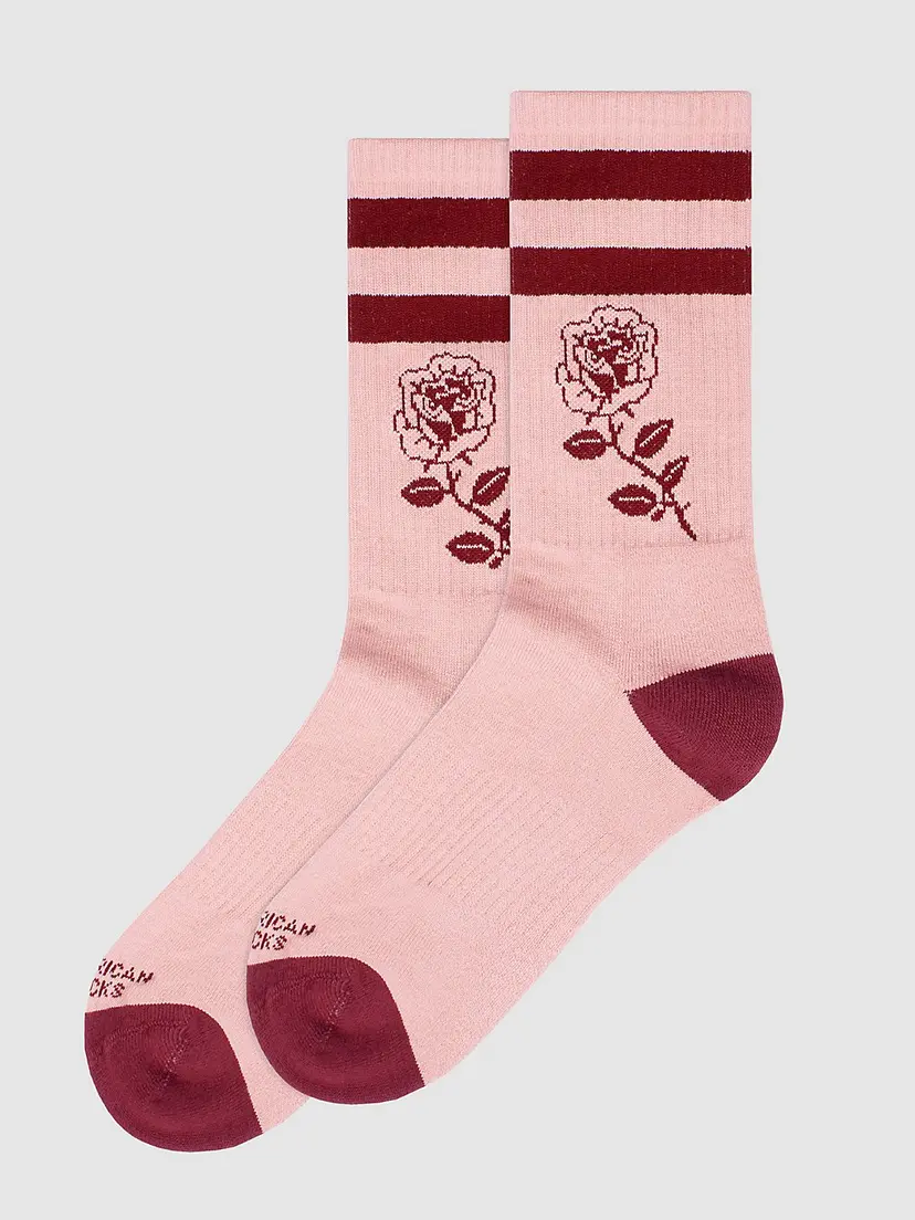 American Socks American Socks Rose - Mid High Sokker rosa