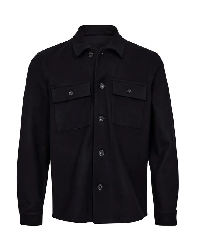 Gino Marcello Mens overshirt modern fit