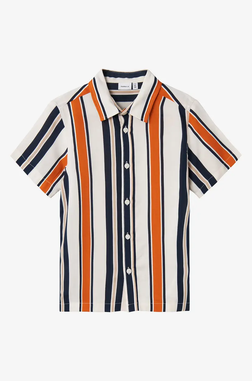 NAME IT Skjorte nkmDerek SS Shirt - Hvit