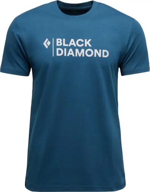 Black Diamond Black Diamond Men's Mini Stacked Short Sleeve Tee Indigo