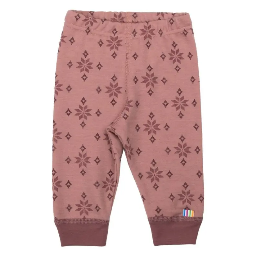 Joha Joha - Longs Ull og Bomull Snowflake - Rose
