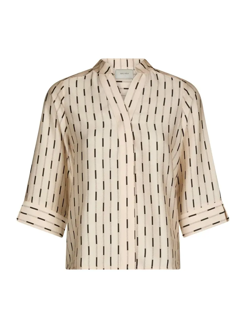 Neo Noir Camile Print Blouse