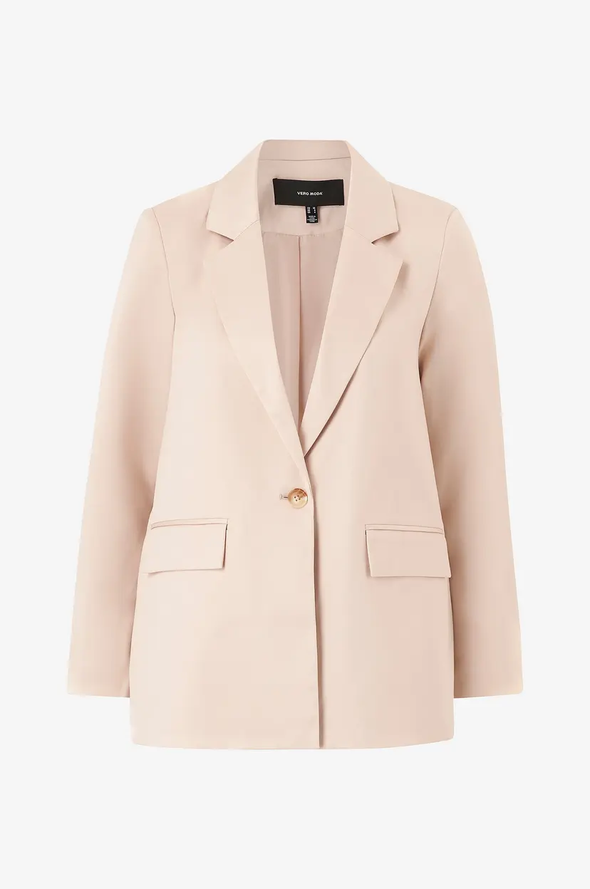 Vero Moda Blazer vmUvita LS Loose Blazer Tlr - Beige