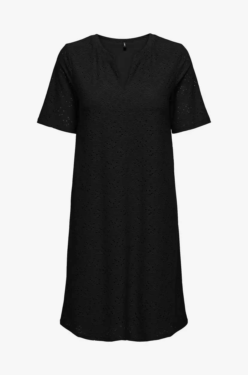 ONLY Kjole onlSmilla Life S/S Dress Jrs - Svart