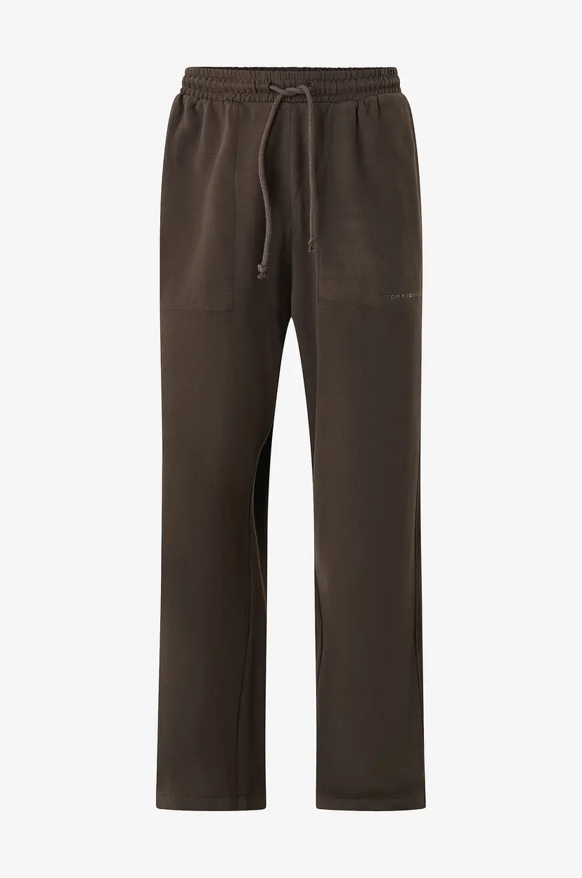 Tommy Hilfiger Pyjamasunderdel Tailored Pant - Brun