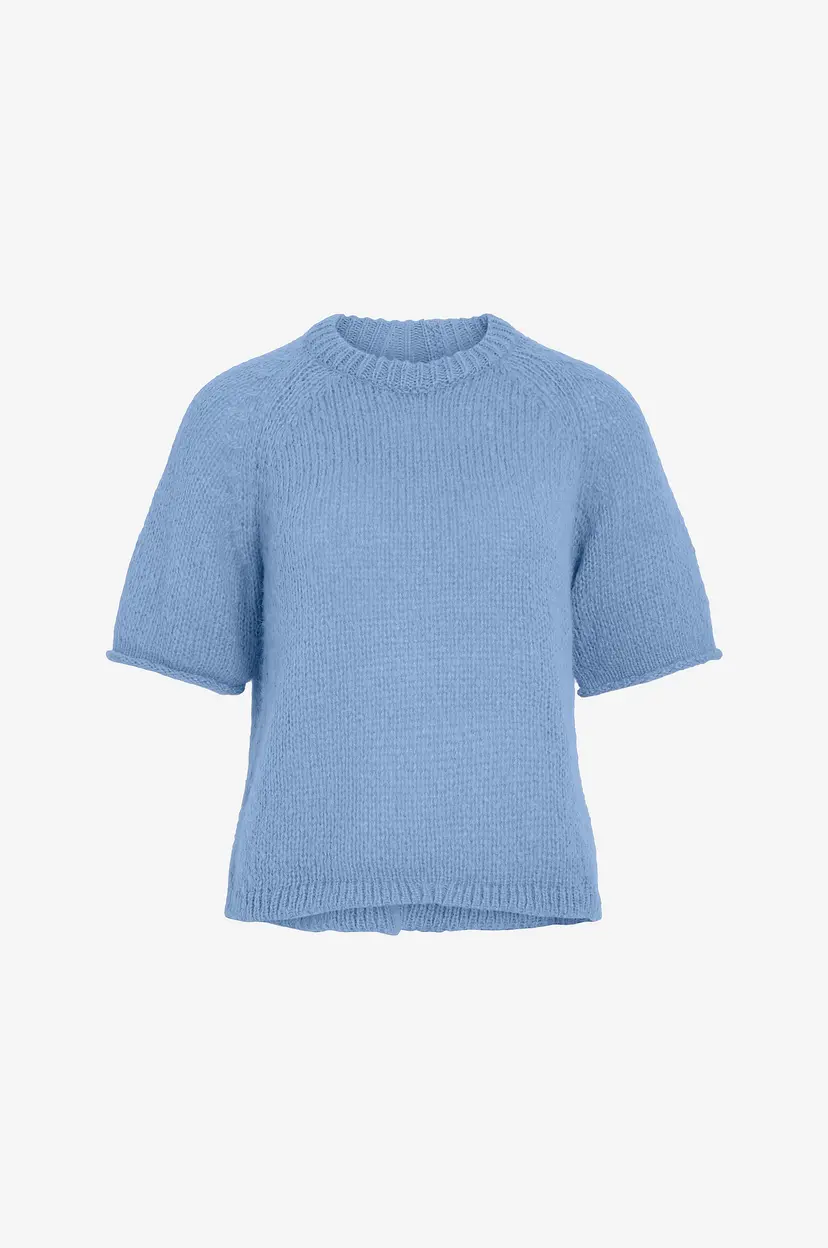 Vila Pullover viChoca 2/4 Knit Top - Blå