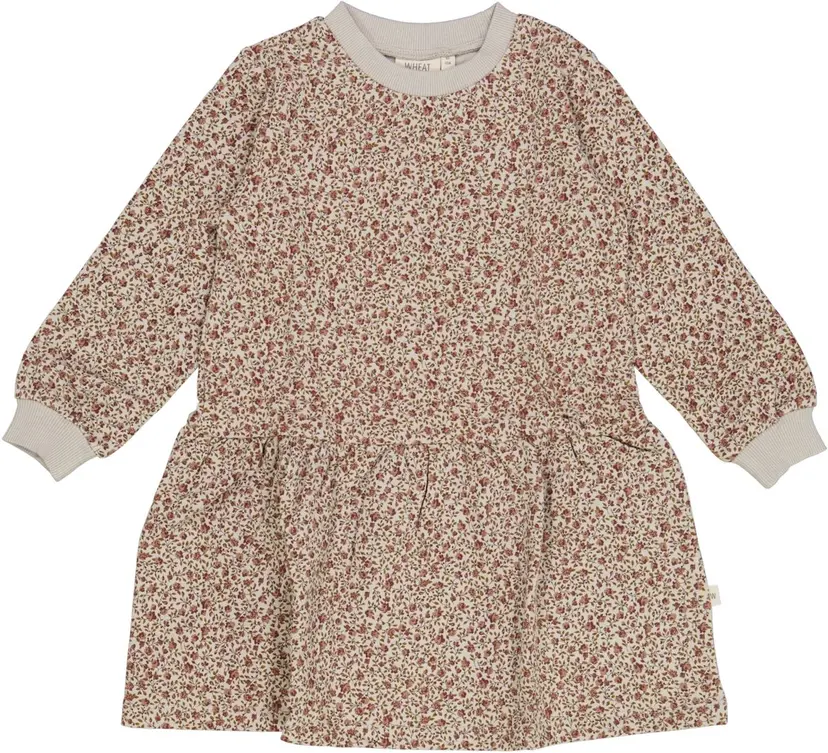 Wheat Wheat Dress Zenia Morning Dove Flowers (92 / 2 år)