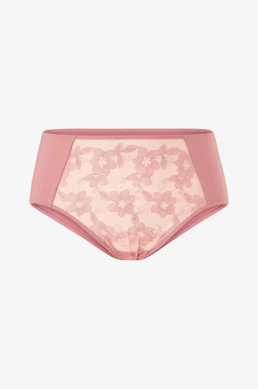 Zizzi Truser Linett RW Brief - Rosa