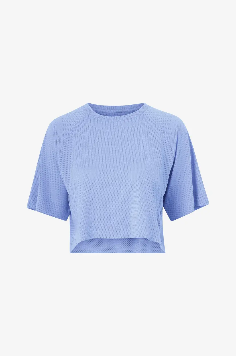 Casall T-skjorte Laser Mesh Crop Tee