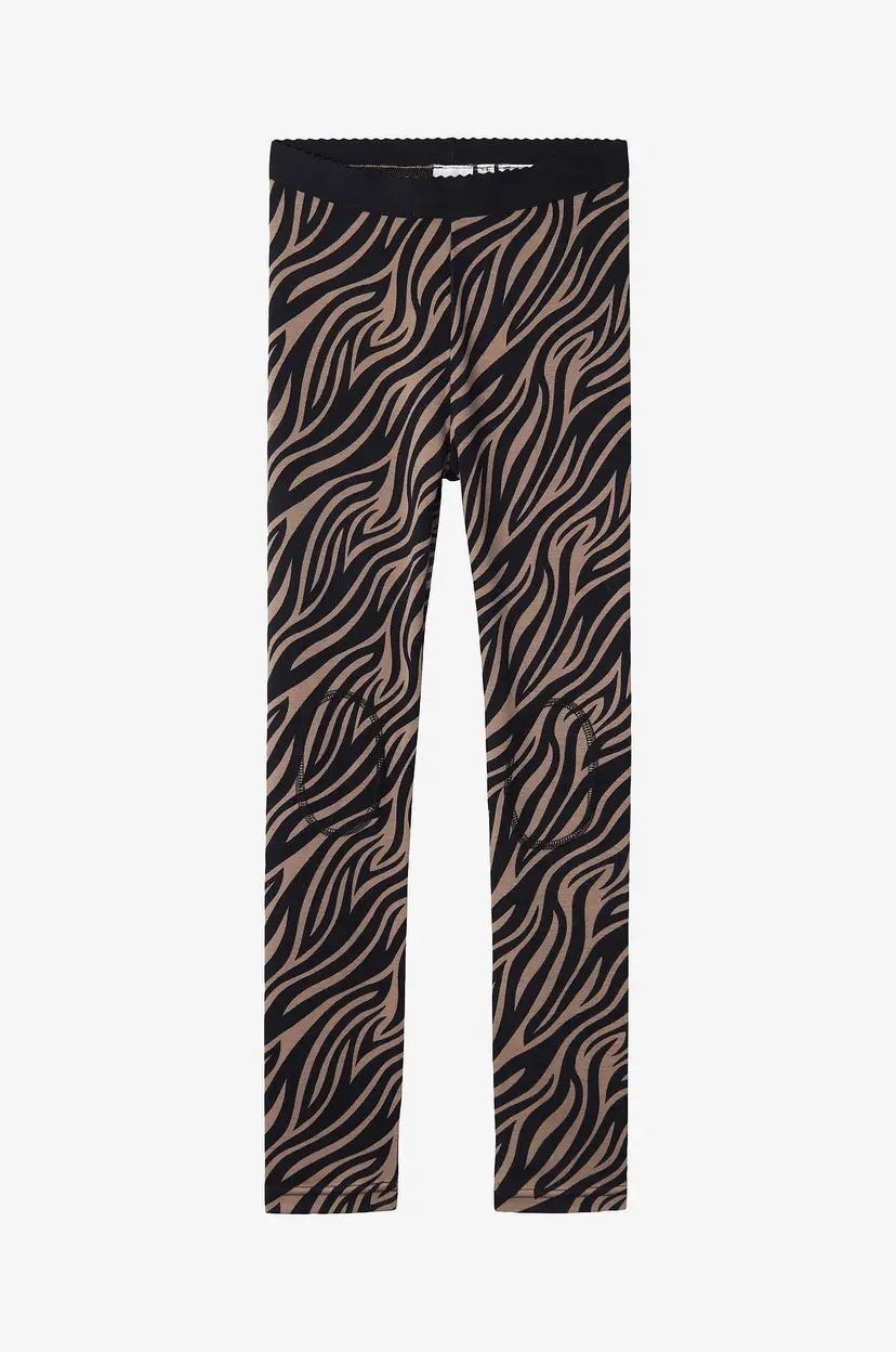 NAME IT Leggings nkfWillto Wool Legging - Svart