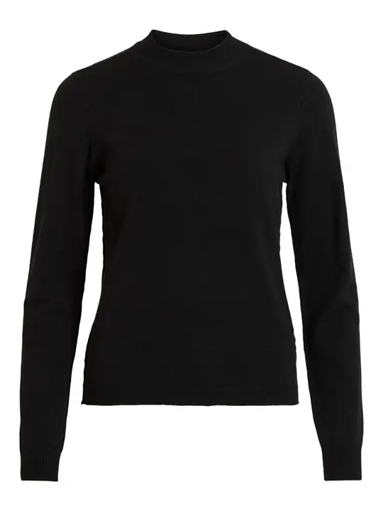 Object Object - Thess Ls O-Neck Knit Pullover - Sort