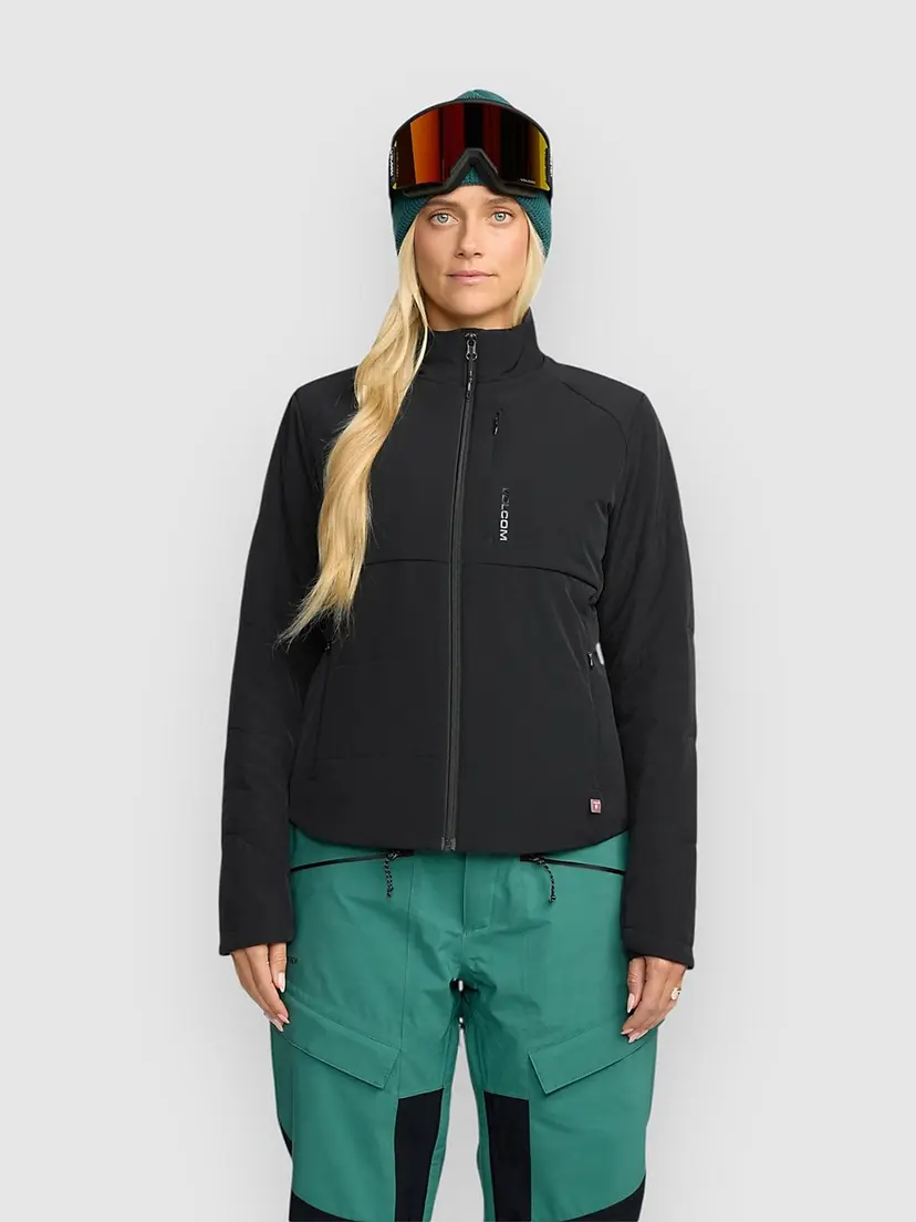 Volcom Volcom Evergreen Full Zip Jakke svart