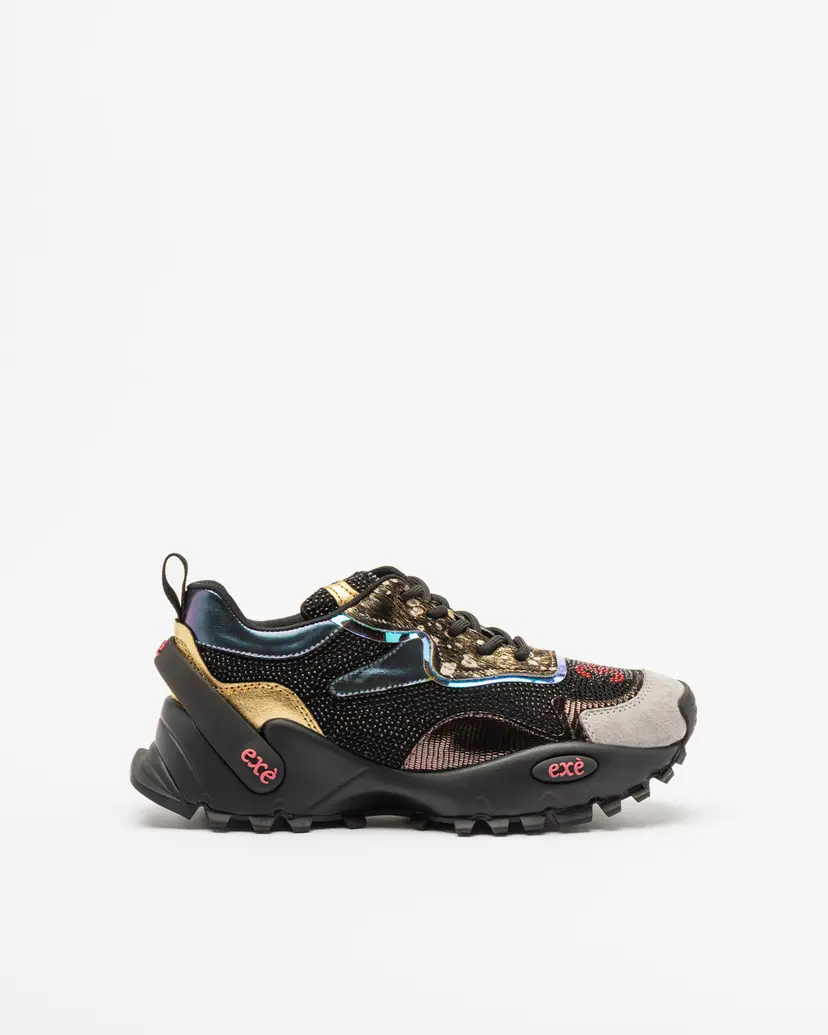 Exé Exé 4032-1A Black Sneakers