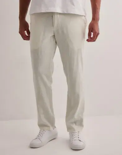 Solid Solid SDAllan Liam Linen pants Linbukser Hvit