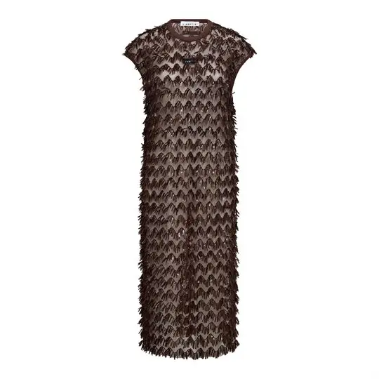 Haute L ' Amité Haute L' Amitié - Limone Dress - Mocca