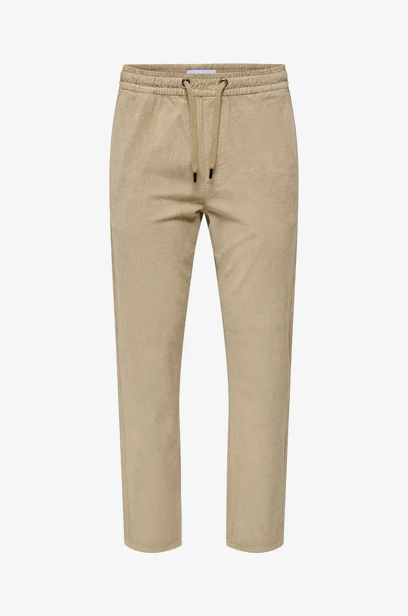 Only & Sons Manchester-bukser onsLinus Tap Corduroy 0185 Pant - Grå