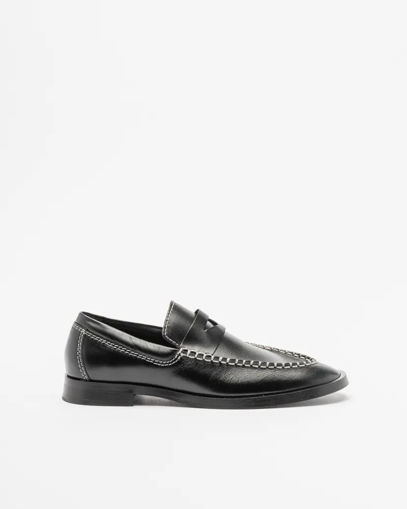 E8 by Miista E8 by Miista LUCAN Black Moccasins