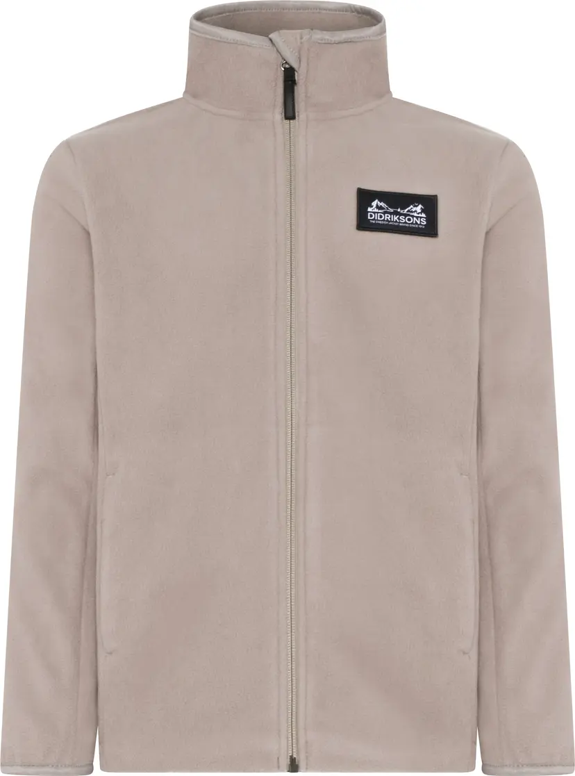 Didriksons Didriksons Kids' Malakit Full Zip Ash Brown