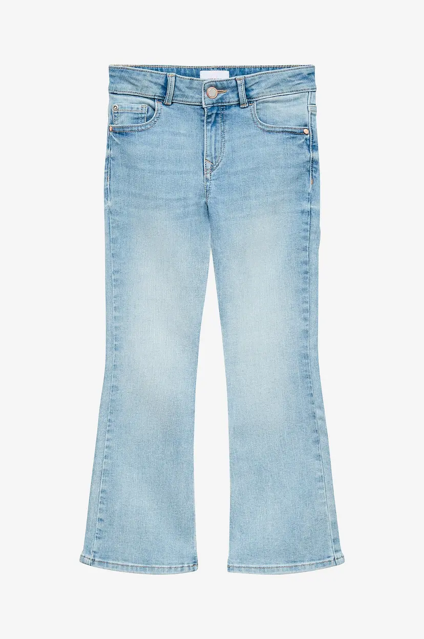 Vero Moda Girl Jeans vmFlash MR Flared Pocket J RA3043 - Blå