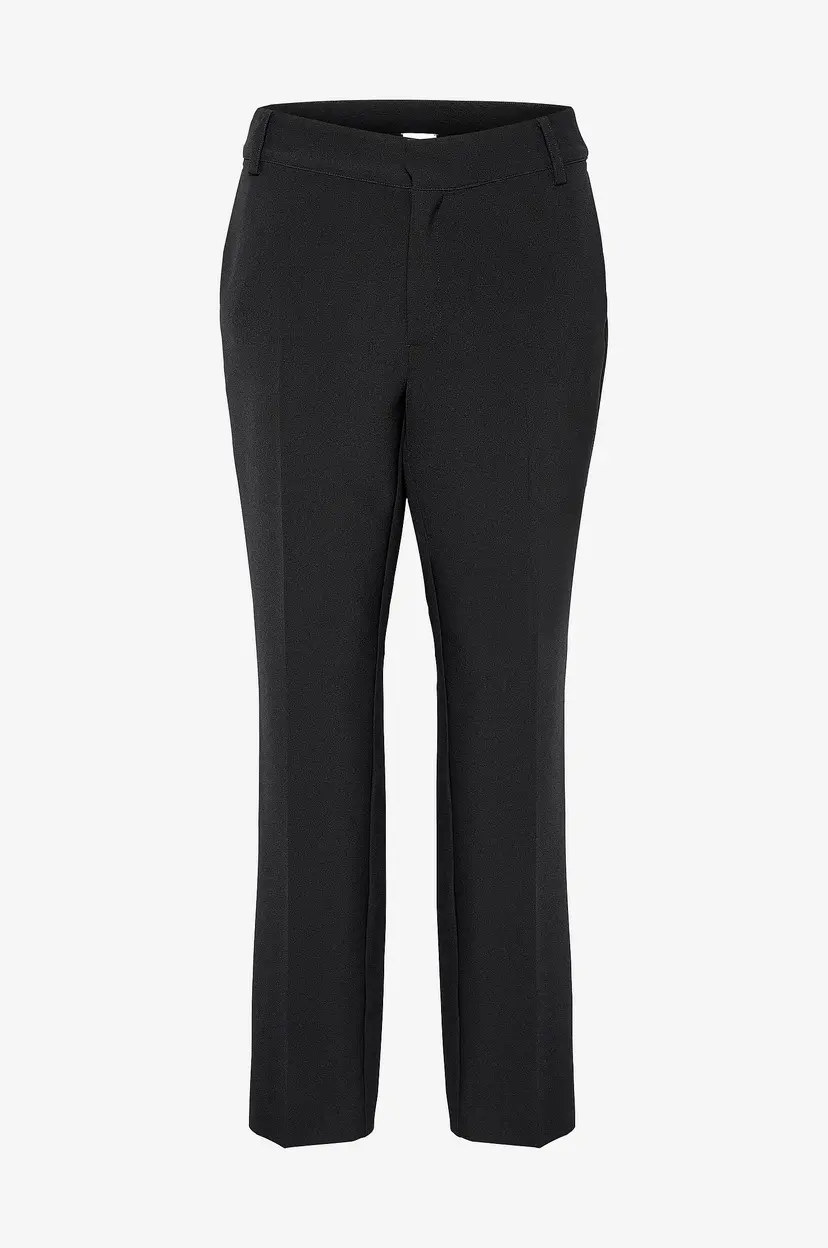 My Essential Wardrobe Bukser 26 The Tailored Straight Pant - Svart