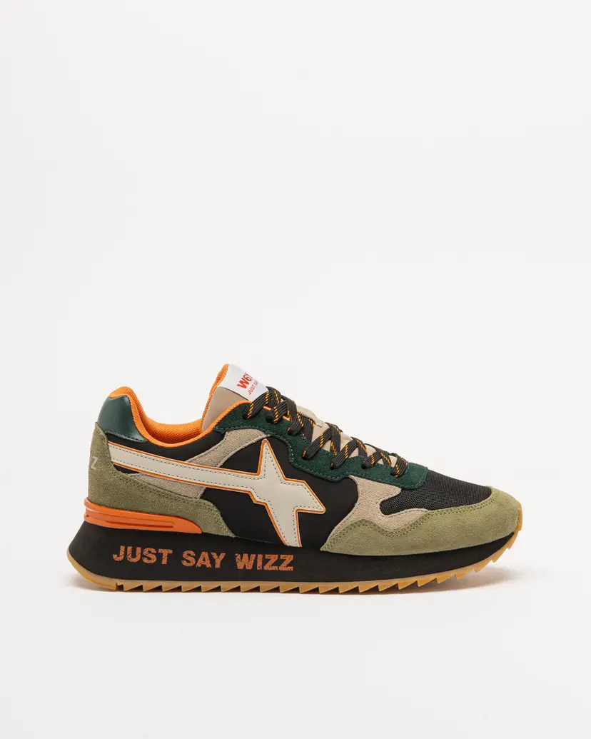 Just Say Wizz Just Say Wizz YAK-M Black Sneakers