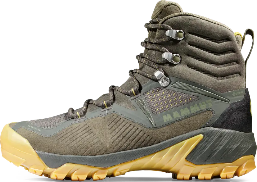 Mammut Mammut Women's Sapuen High GORE-TEX Dark Tin/Amber Green