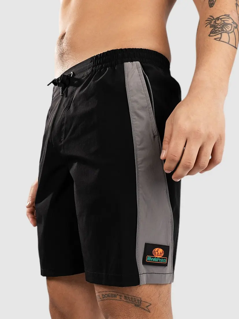 Rivvia Projects Rivvia Projects Daily Ride Global Projects Boardshorts svart